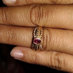 Pink Tourmaline Ring